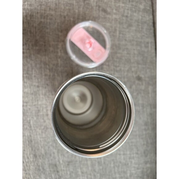 Stanley Quencher Tumbler 20oz Pink Logo Pink Slider - Picture 6 of 7